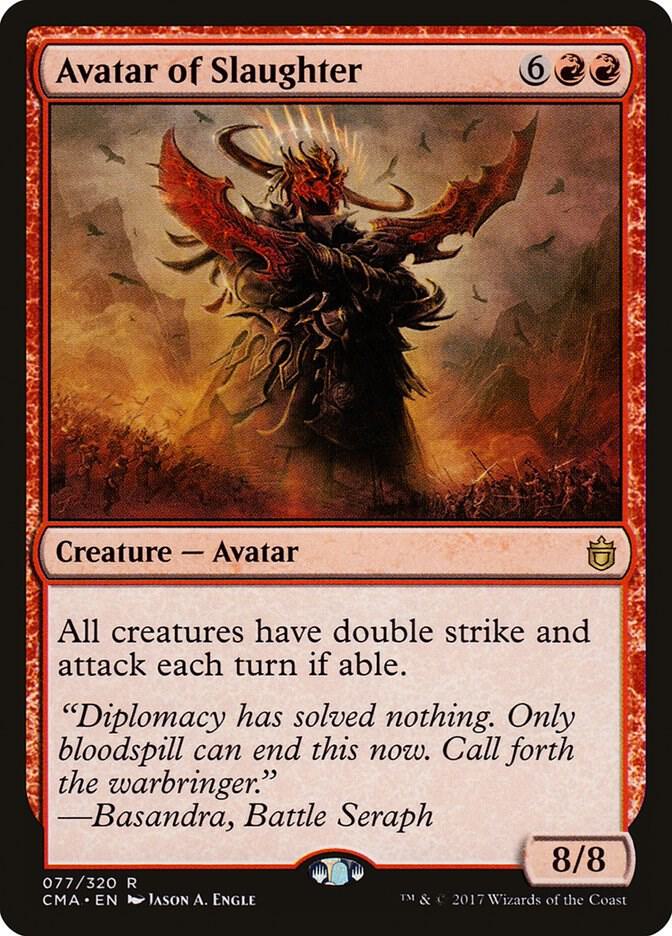 Avatar of Slaughter [Commander Anthology] 77