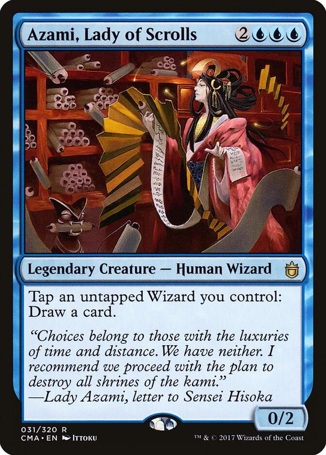 Azami, Lady of Scrolls [Commander Anthology] 31
