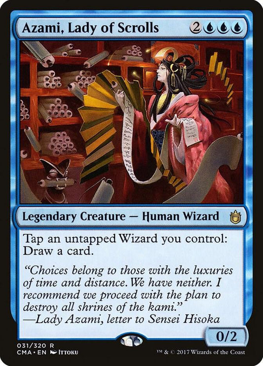 Azami, Lady of Scrolls [Commander Anthology] 31