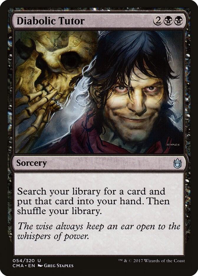 Diabolic Tutor [Commander Anthology] 54