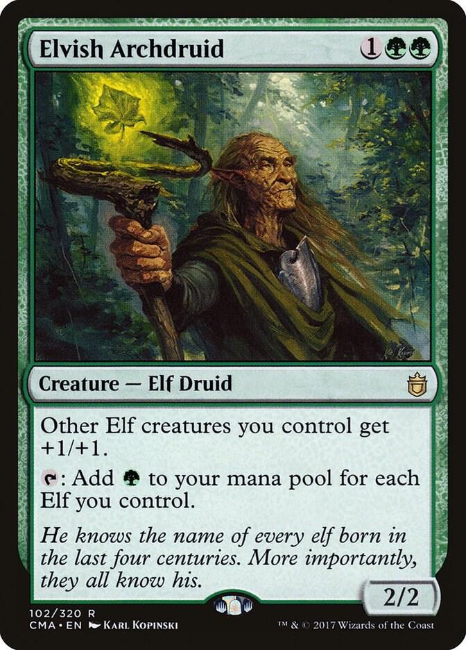 Elvish Archdruid [Commander Anthology] 102