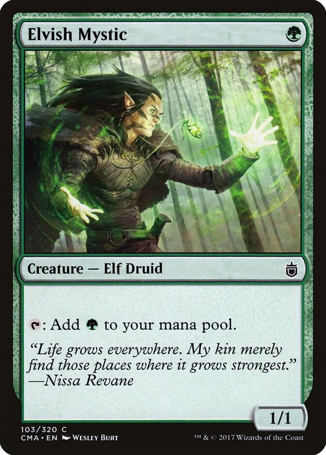 Elvish Mystic [Commander Anthology] 103