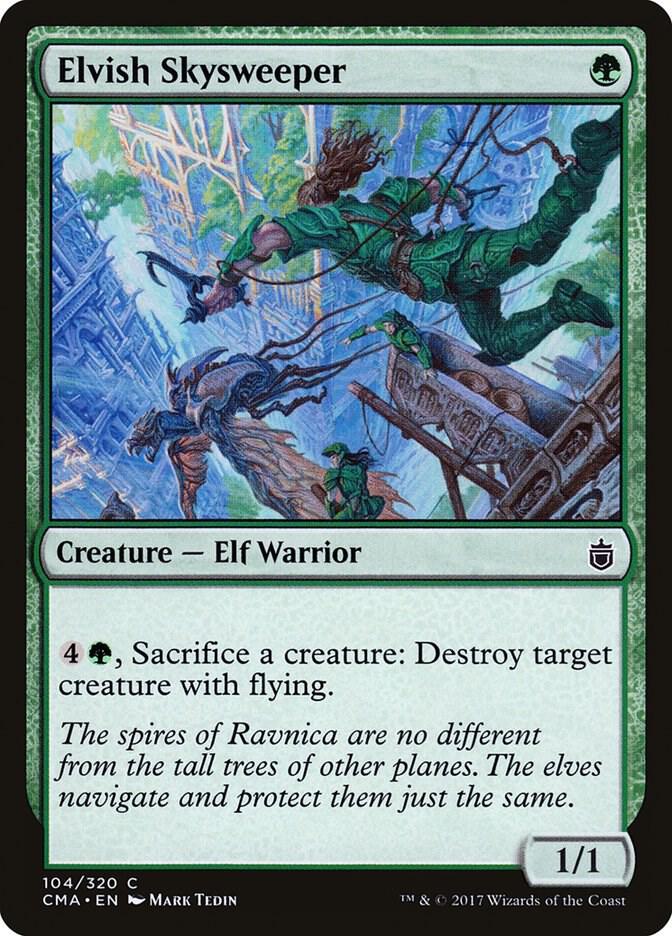 Elvish Skysweeper [Commander Anthology] 104