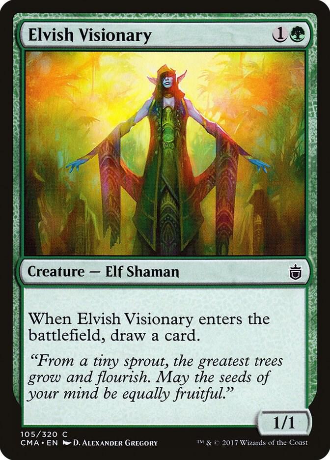 Elvish Visionary [Commander Anthology] 105