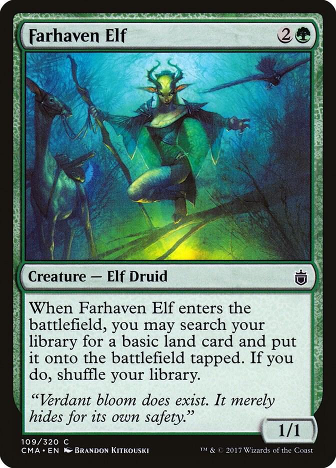 Farhaven Elf [Commander Anthology] 109