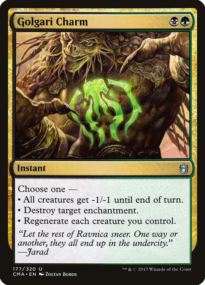 Golgari Charm [Commander Anthology] 177