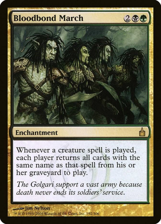 Bloodbond March [Ravnica: City of Guilds] 192