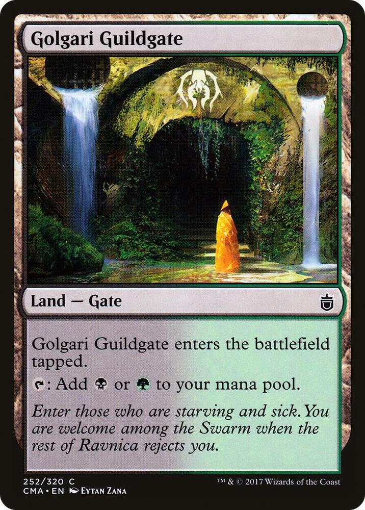 Golgari Guildgate [Commander Anthology] 252