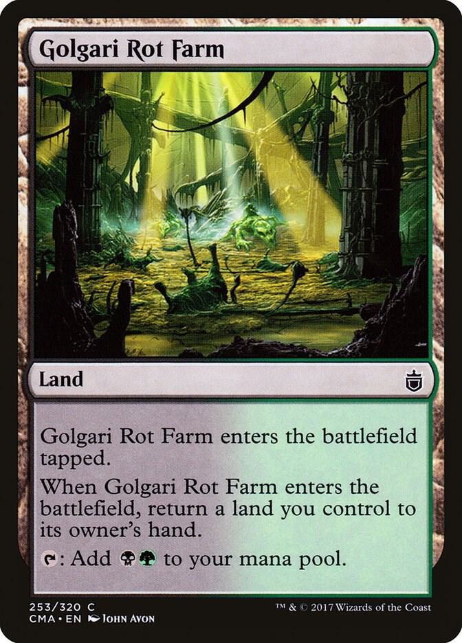 Golgari Rot Farm [Commander Anthology] 253