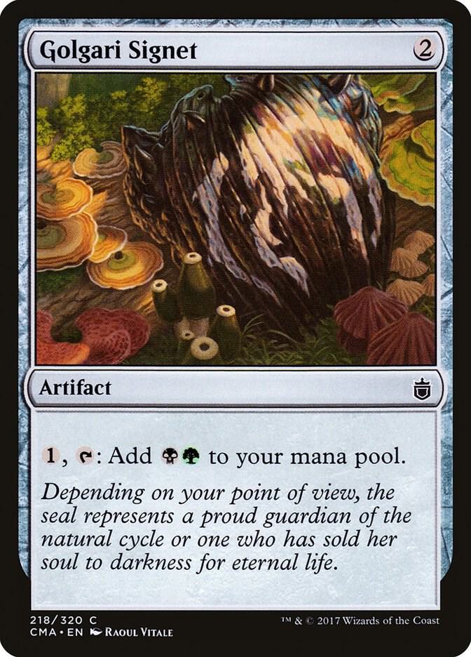 Golgari Signet [Commander Anthology] 218