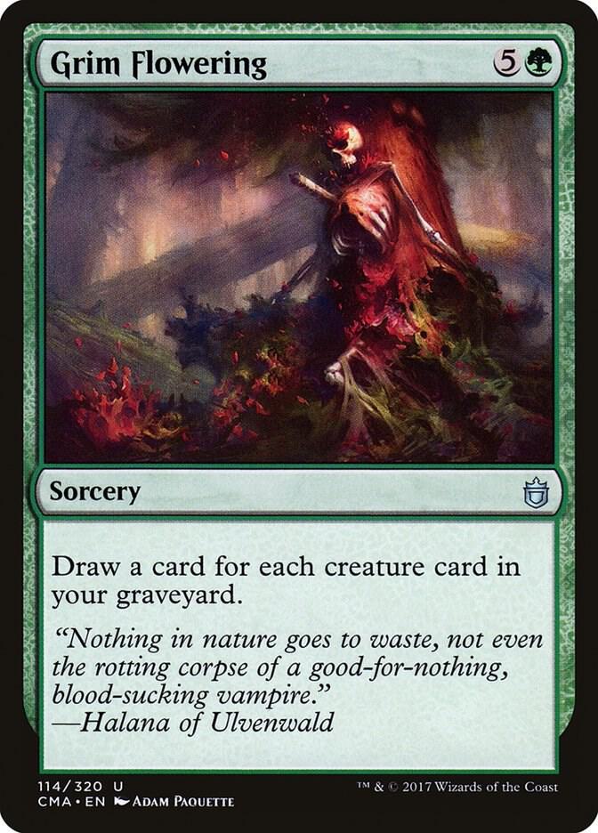 Grim Flowering [Commander Anthology] 114