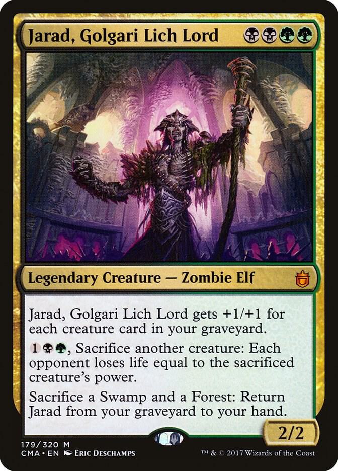 Jarad, Golgari Lich Lord [Commander Anthology] 179
