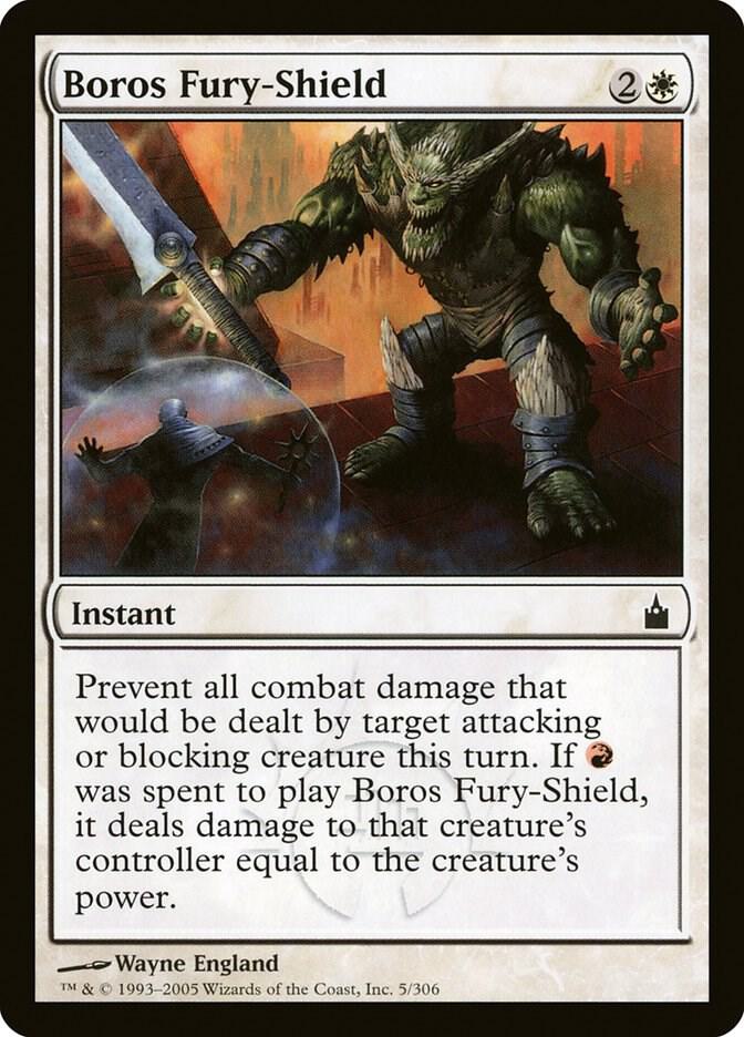 Boros Fury-Shield [Ravnica: City of Guilds] 5