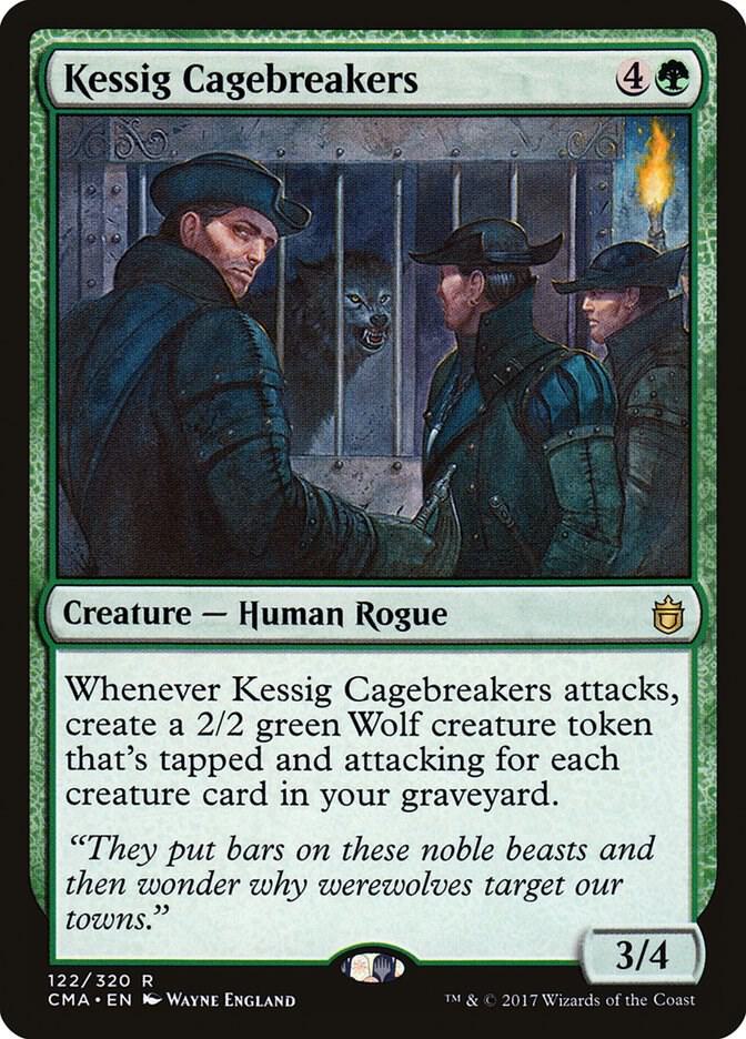 Kessig Cagebreakers [Commander Anthology] 122
