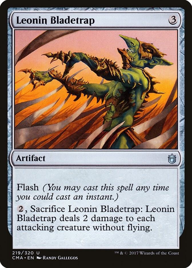 Leonin Bladetrap [Commander Anthology] 219
