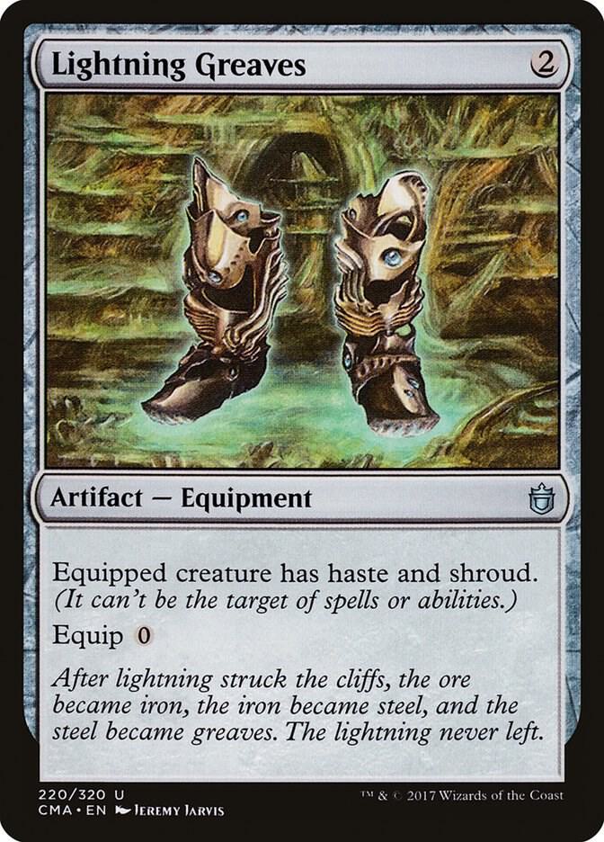 Lightning Greaves [Commander Anthology] 220