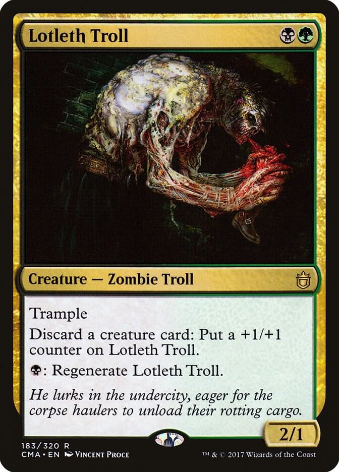 Lotleth Troll [Commander Anthology] 183
