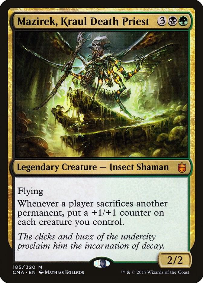Mazirek, Kraul Death Priest [Commander Anthology] 185