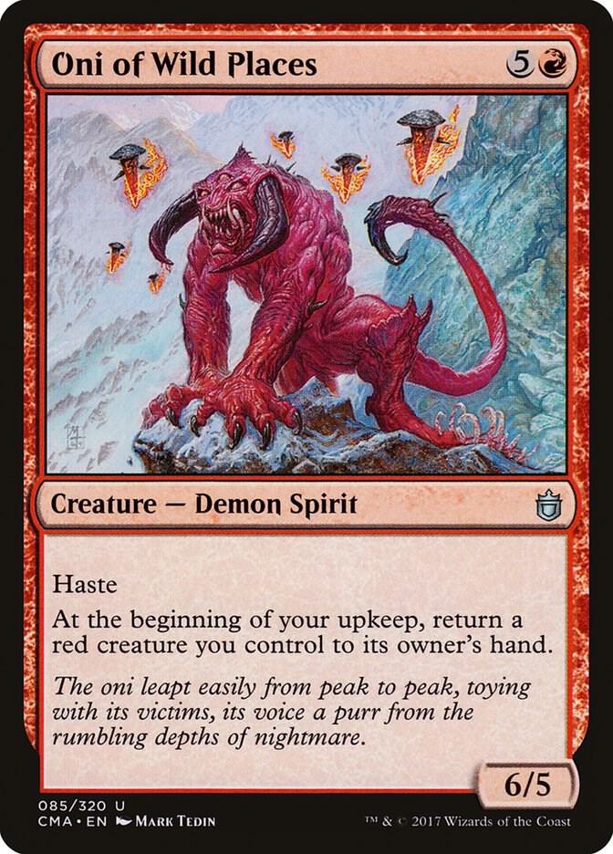 Oni of Wild Places [Commander Anthology] 85