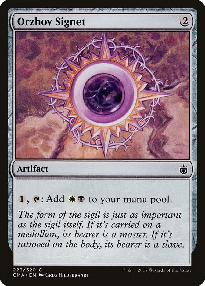 Orzhov Signet [Commander Anthology] 223