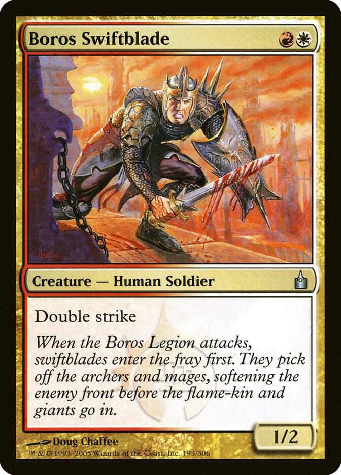 Boros Swiftblade [Ravnica: City of Guilds] 193
