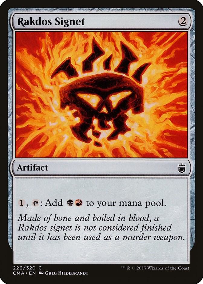 Rakdos Signet [Commander Anthology] 226