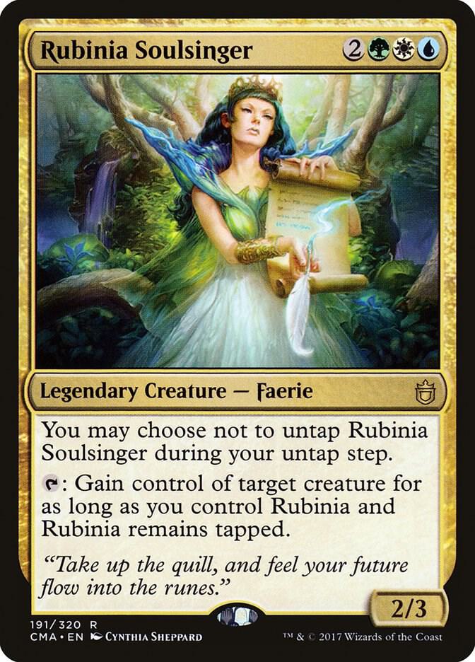 Rubinia Soulsinger [Commander Anthology] 191