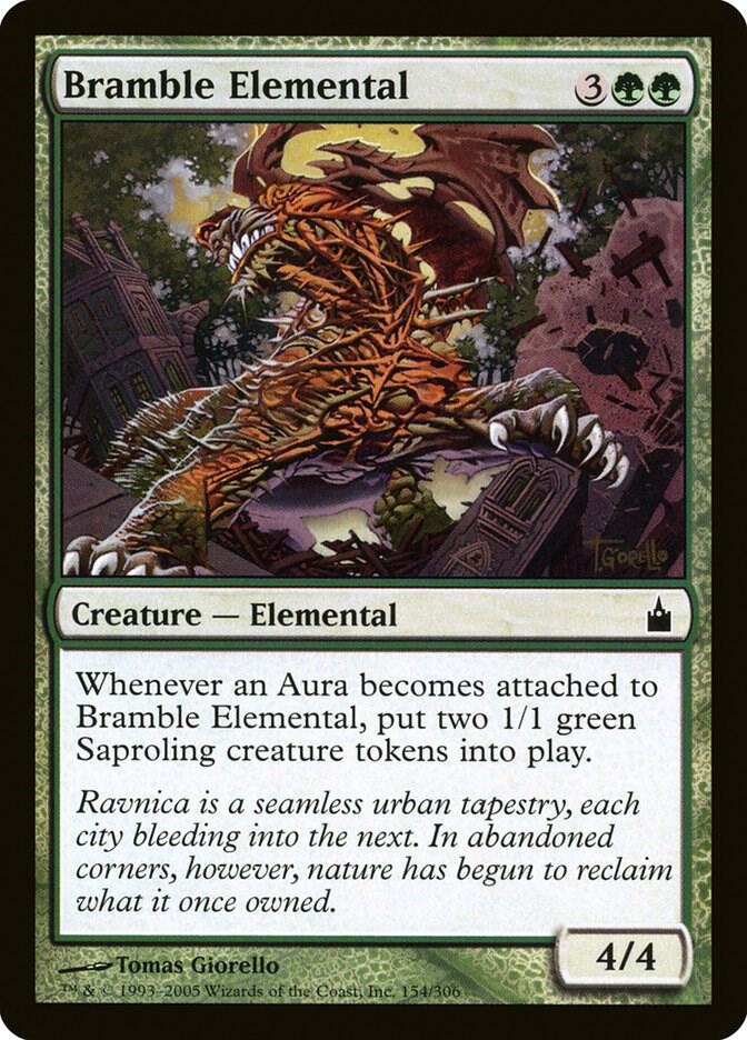 Bramble Elemental [Ravnica: City of Guilds] 154