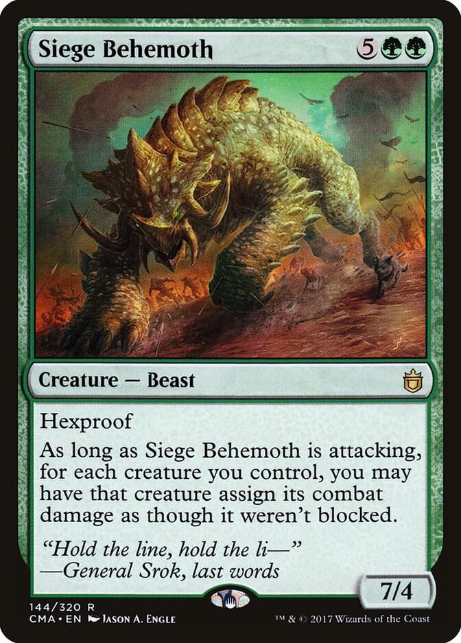 Siege Behemoth [Commander Anthology] 144
