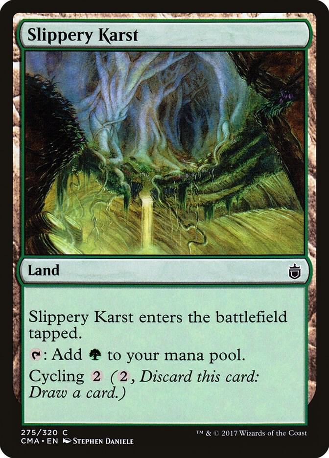 Slippery Karst [Commander Anthology] 275