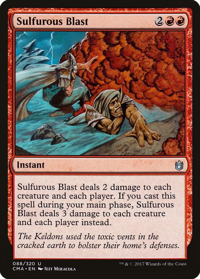 Sulfurous Blast [Commander Anthology] 88