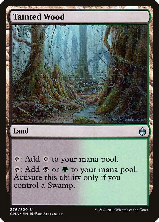 Tainted Wood [Commander Anthology] 276