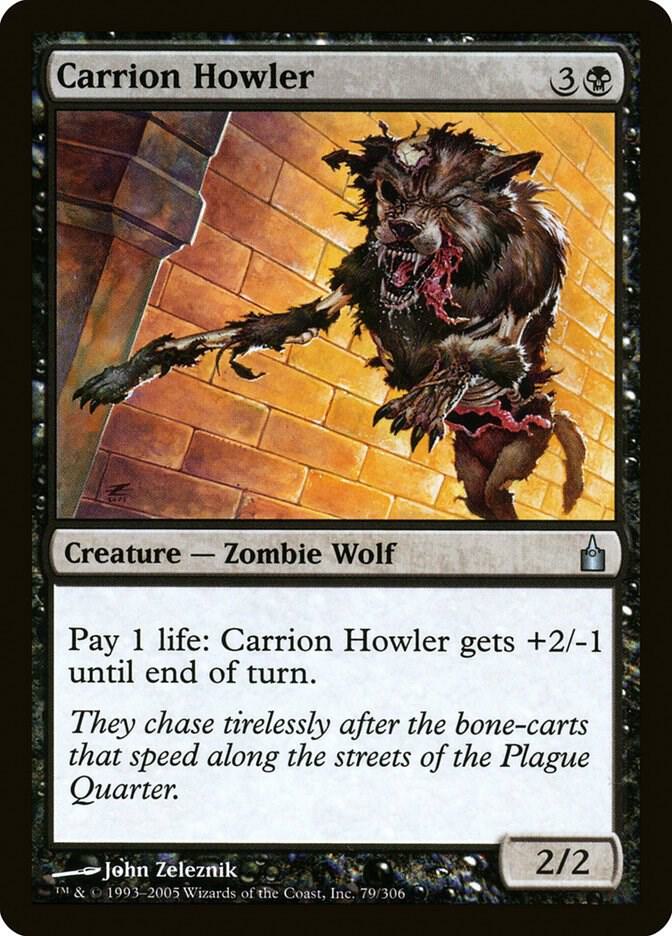 Carrion Howler [Ravnica: City of Guilds] 79