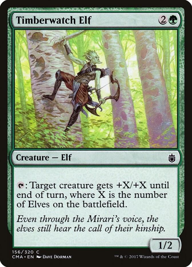 Timberwatch Elf [Commander Anthology] 156