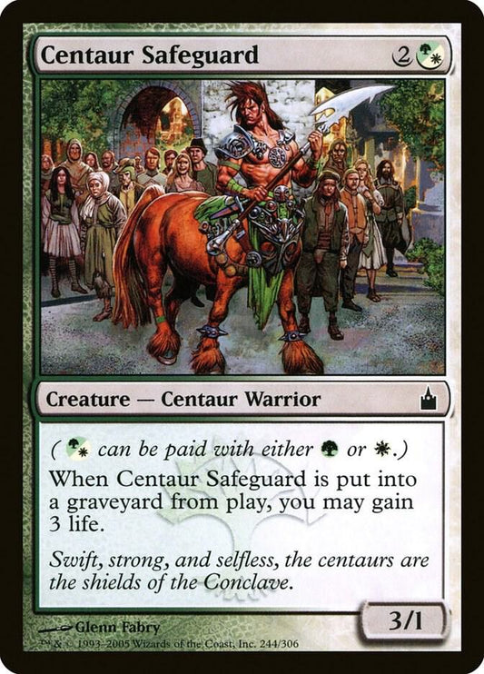 Centaur Safeguard [Ravnica: City of Guilds] 244