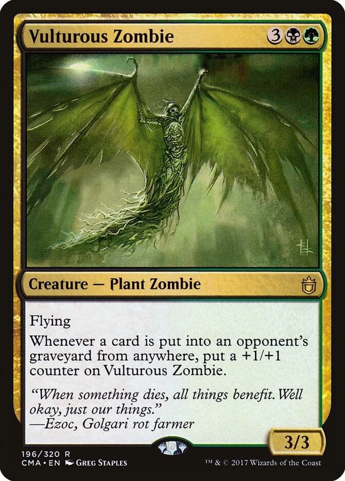 Vulturous Zombie [Commander Anthology] 196