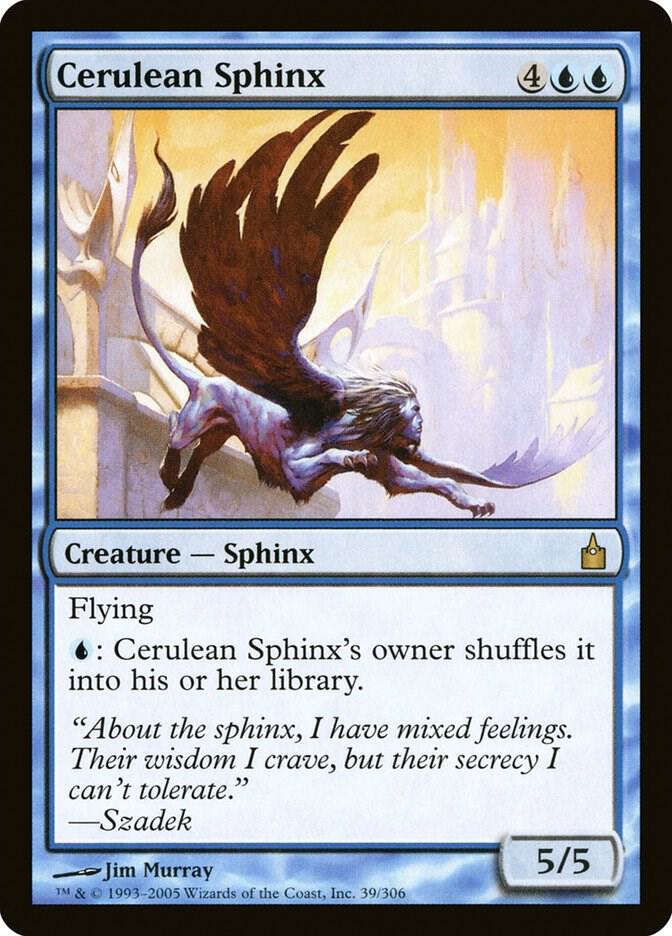 Cerulean Sphinx [Ravnica: City of Guilds] 39