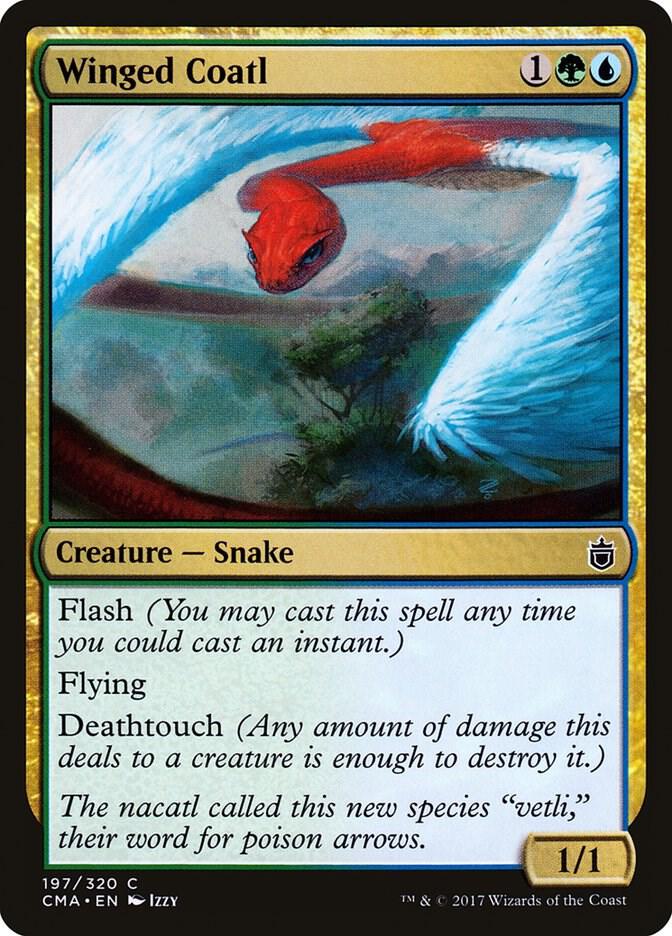 Winged Coatl [Commander Anthology] 197