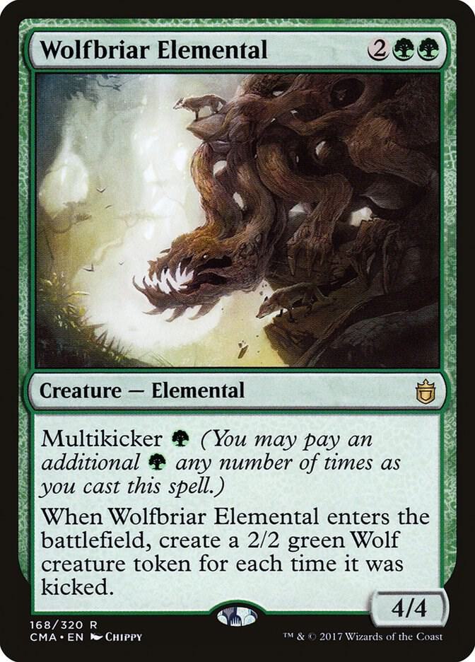 Wolfbriar Elemental [Commander Anthology] 168