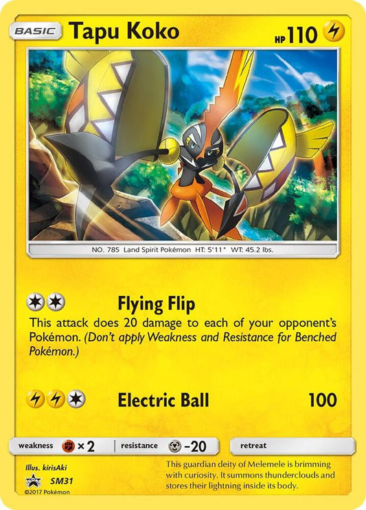 Tapu Koko - SM31 [SM Promos] SM31