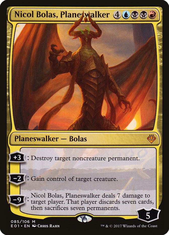 Nicol Bolas, Planeswalker [Archenemy: Nicol Bolas] 85