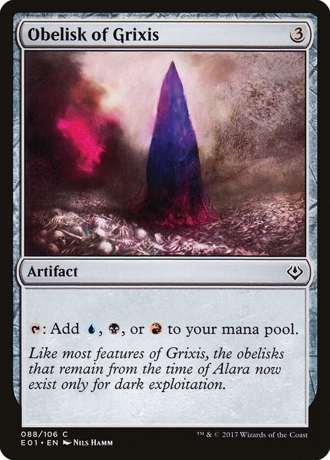 Obelisk of Grixis [Archenemy: Nicol Bolas] 88