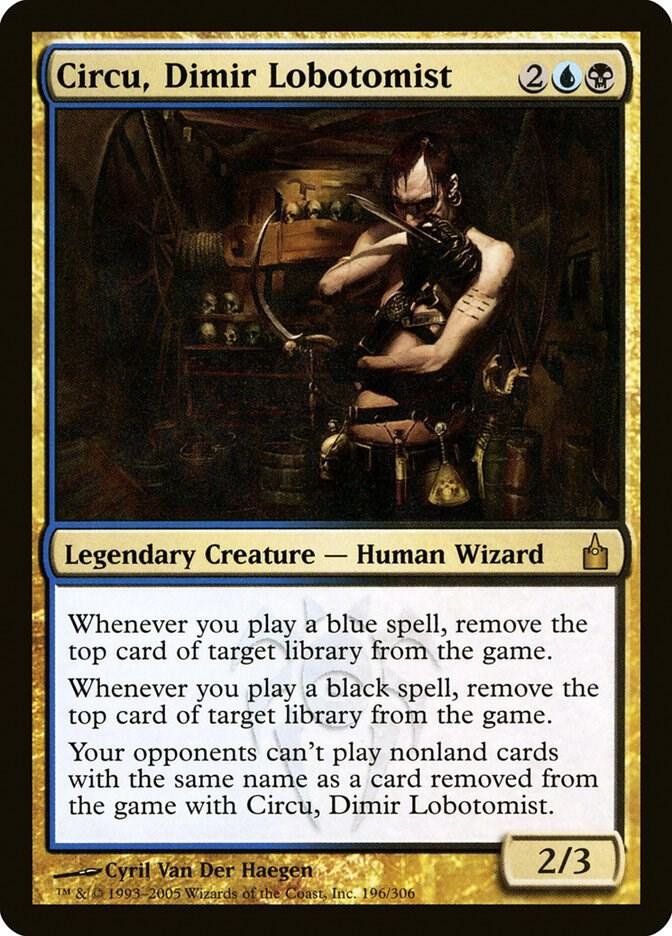 Circu, Dimir Lobotomist [Ravnica: City of Guilds] 196