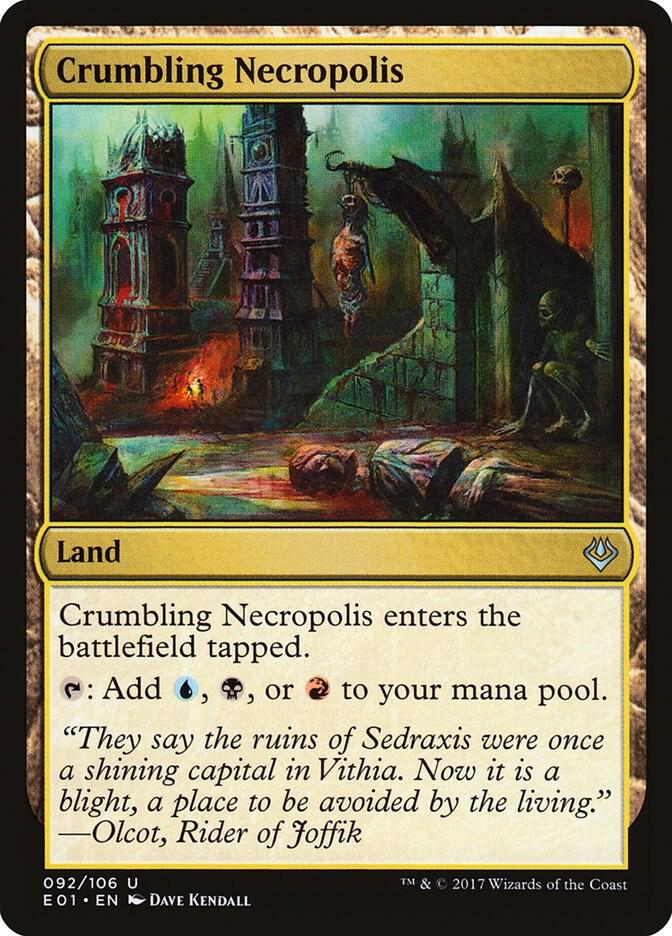 Crumbling Necropolis [Archenemy: Nicol Bolas] 92