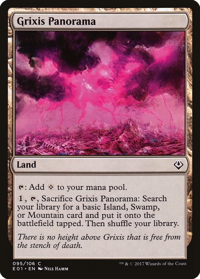 Grixis Panorama [Archenemy: Nicol Bolas] 95