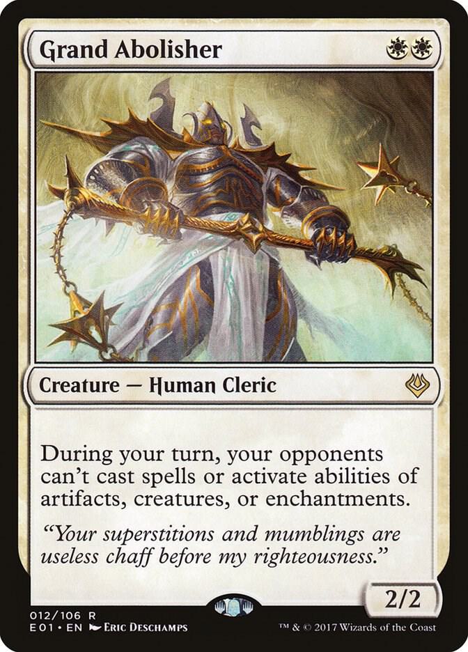 Grand Abolisher [Archenemy: Nicol Bolas] 12