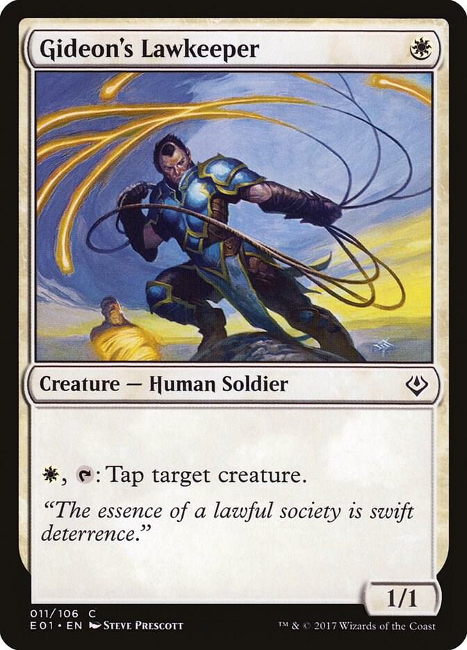 Gideon's Lawkeeper [Archenemy: Nicol Bolas] 11