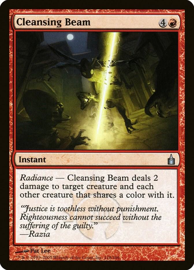 Cleansing Beam [Ravnica: City of Guilds] 118