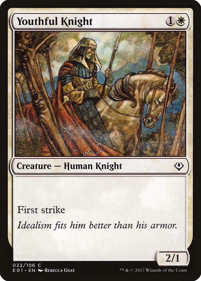 Youthful Knight [Archenemy: Nicol Bolas] 22