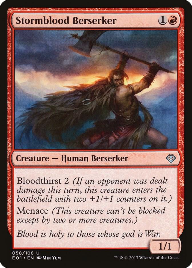 Stormblood Berserker [Archenemy: Nicol Bolas] 58